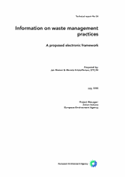 Information on waste management practices - A proposed electronic framework