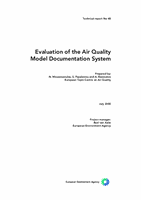Evaluation of the Air Quality Model Documentation System