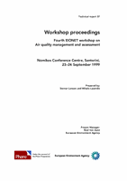 EIONET workshop on air quality monitoring and assessment - 4th workshop, Santorini, 23-24 September 1999 - Workshop proceedings