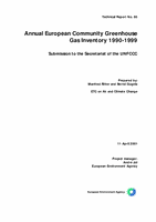 Annual European Community Greenhouse Gas Inventory 1990-1999 - Submission to the Secretariat of the UNFCCC