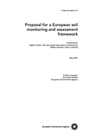 Proposal for a European soil monitoring and assessment framework