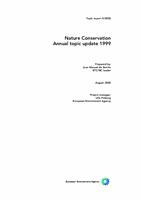 Nature Conservation - Annual topic update 1999