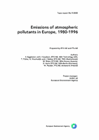 Emissions of atmospheric pollutants in Europe, 1980-1996