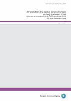 Air pollution by ozone across Europe during summer 2008