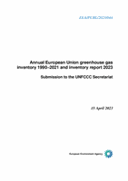 Annual European Union greenhouse gas inventory 1990-2021 and inventory report 2023