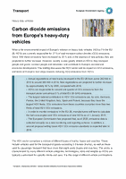 Carbon dioxide emissions from Europe's heavy-duty vehicles