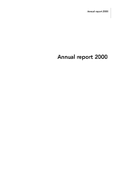 EEA Annual Report 2000