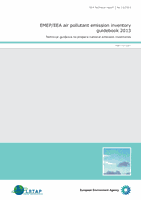 EMEP/EEA air pollutant emission inventory guidebook - 2013