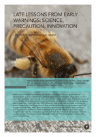  Late lessons from early warnings: science, precaution, innovation (flyer)