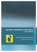 Material resources and waste — 2012 update
