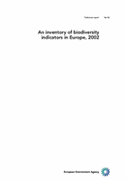 An inventory of biodiversity indicators in Europe, 2002
