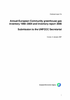 The European Community's initial report under the Kyoto Protocol