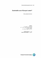 Sustainable use of Europe's water? State, prospects and issues