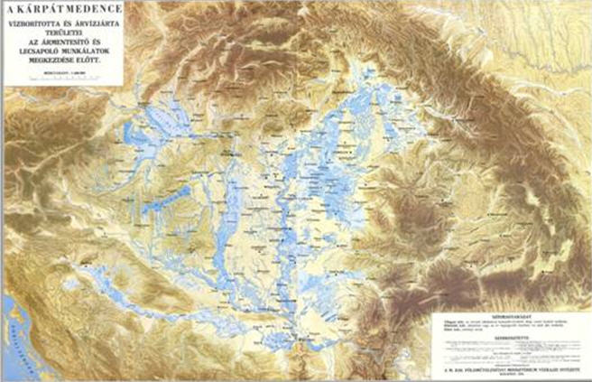 WATERLOGGED AREAS OF THE CARPATHIAN BASIN BEFORE THE GREAT WATER-WORKS