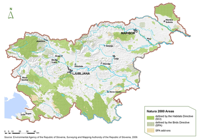 Figure 7: Natura 2000 areas