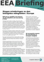 EEA Briefing 1/2004 - Stoppa minskningen av den biologiska mångfalden i Europa