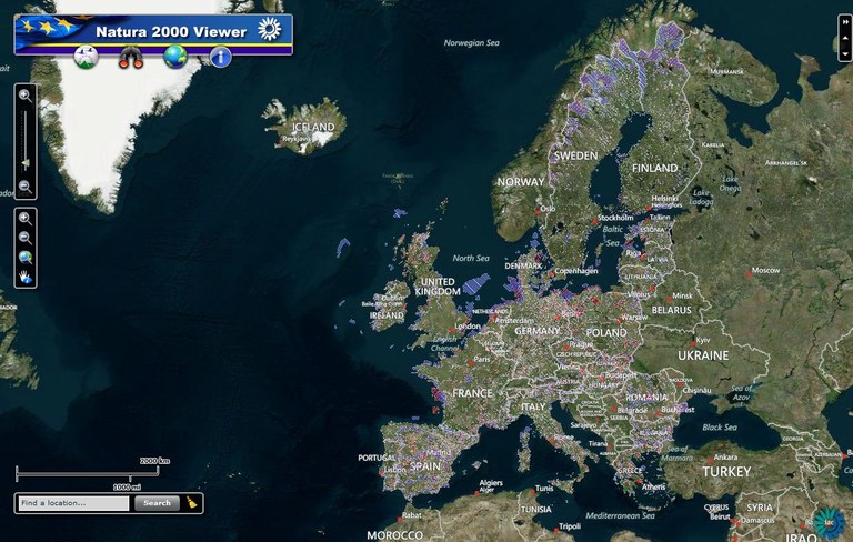 Natura 2000 viewer