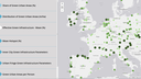 Interactive map - Green infrastructure indicators